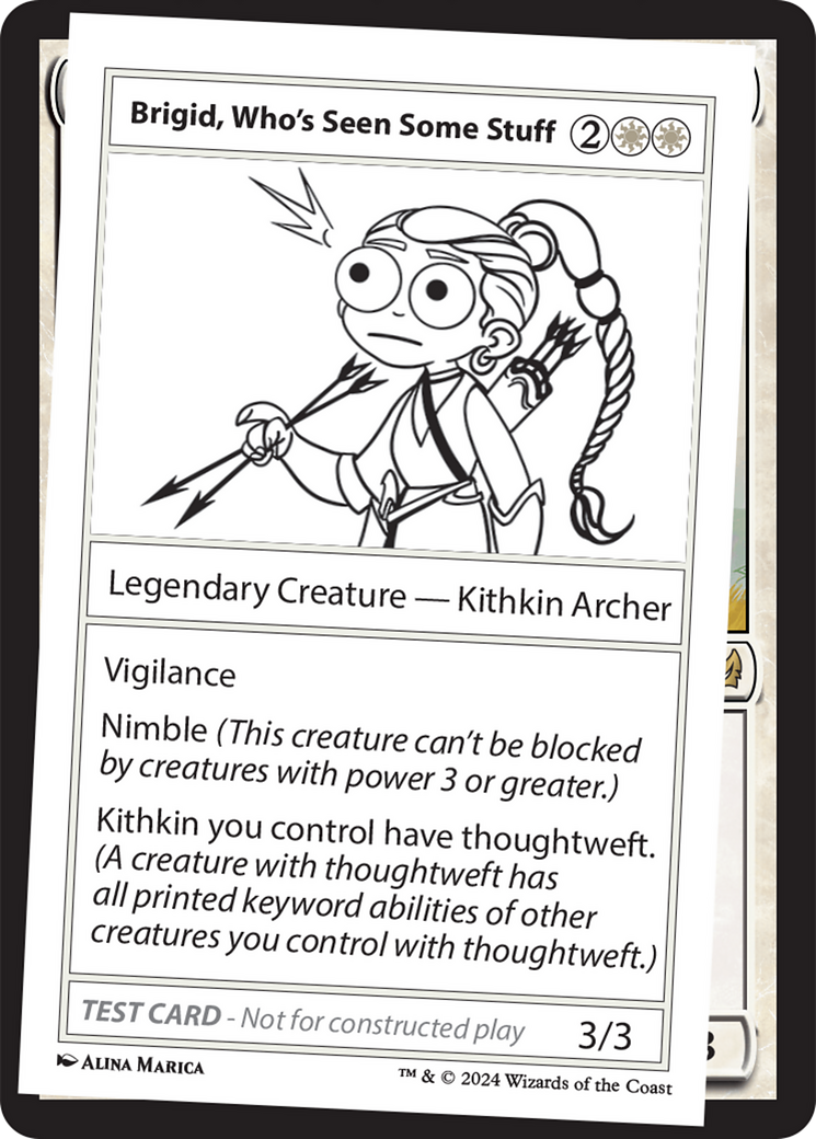 Image of Brigid, Who's Seen Some Stuff (MB2PC-) - Mystery Booster 2