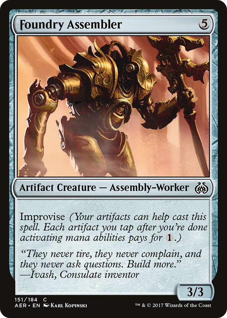 Image of Foundry Assembler (AER-151) - Aether Revolt