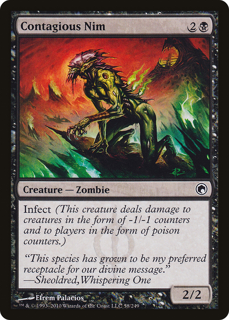 Image of Contagious Nim (SOM-058) - Scars of Mirrodin
