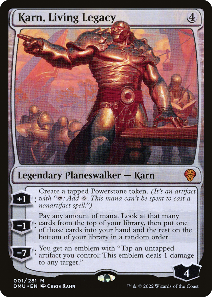 Image of Karn, Living Legacy (DMU-001) - Dominaria United