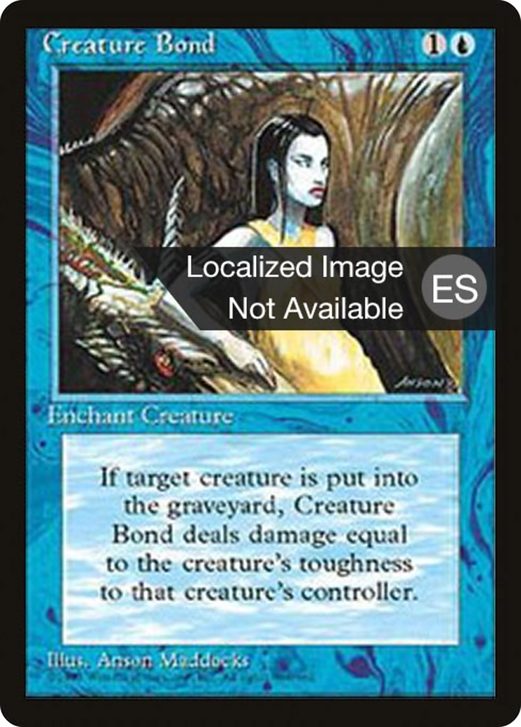 Image of Creature Bond (4BB-) - Fourth Edition Foreign Black Border