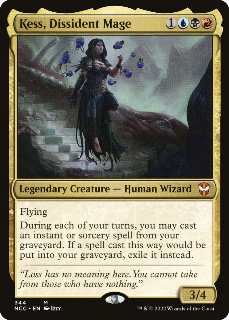 Image of Kess, Dissident Mage (NCC-344) - New Capenna Commander