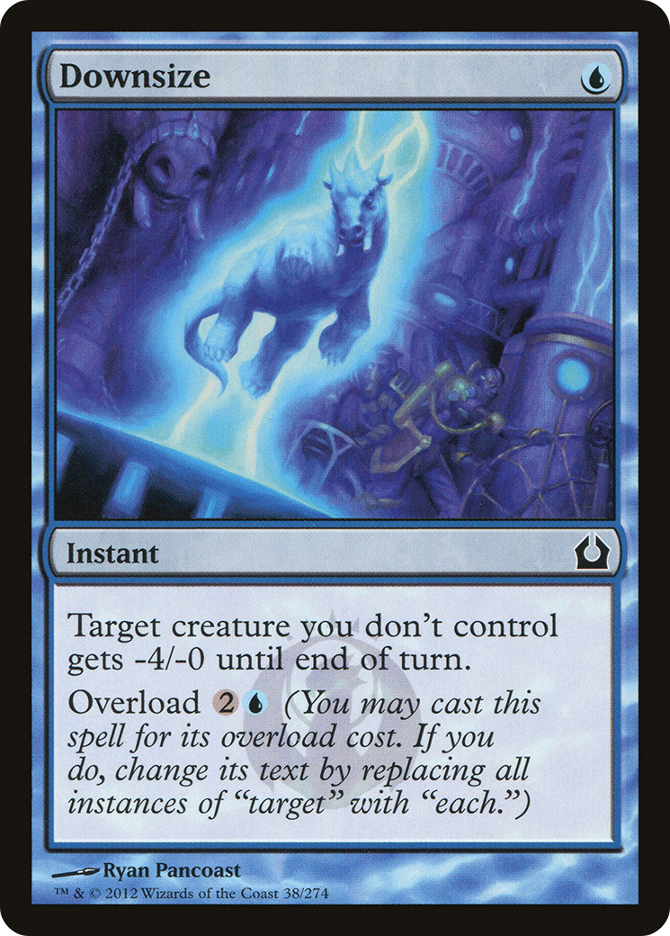 Image of Downsize (RTR-038) - Return to Ravnica