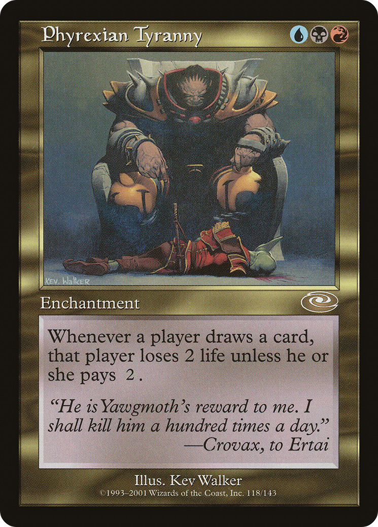 Image of Phyrexian Tyranny (PLS-118) - Planeshift