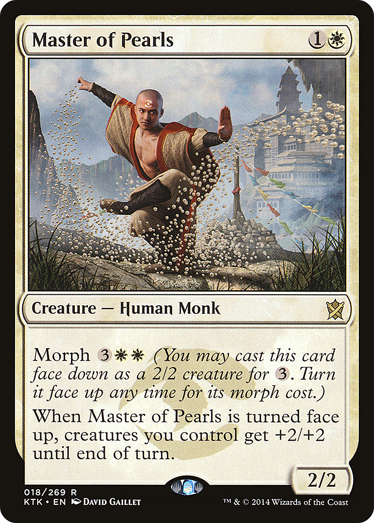 Image of Master of Pearls (KTK-018) - Khans of Tarkir Foil