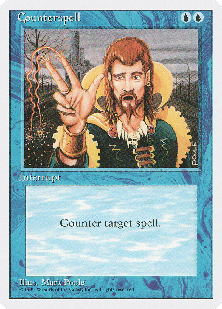 Image of Counterspell (4ED-065) - Fourth Edition