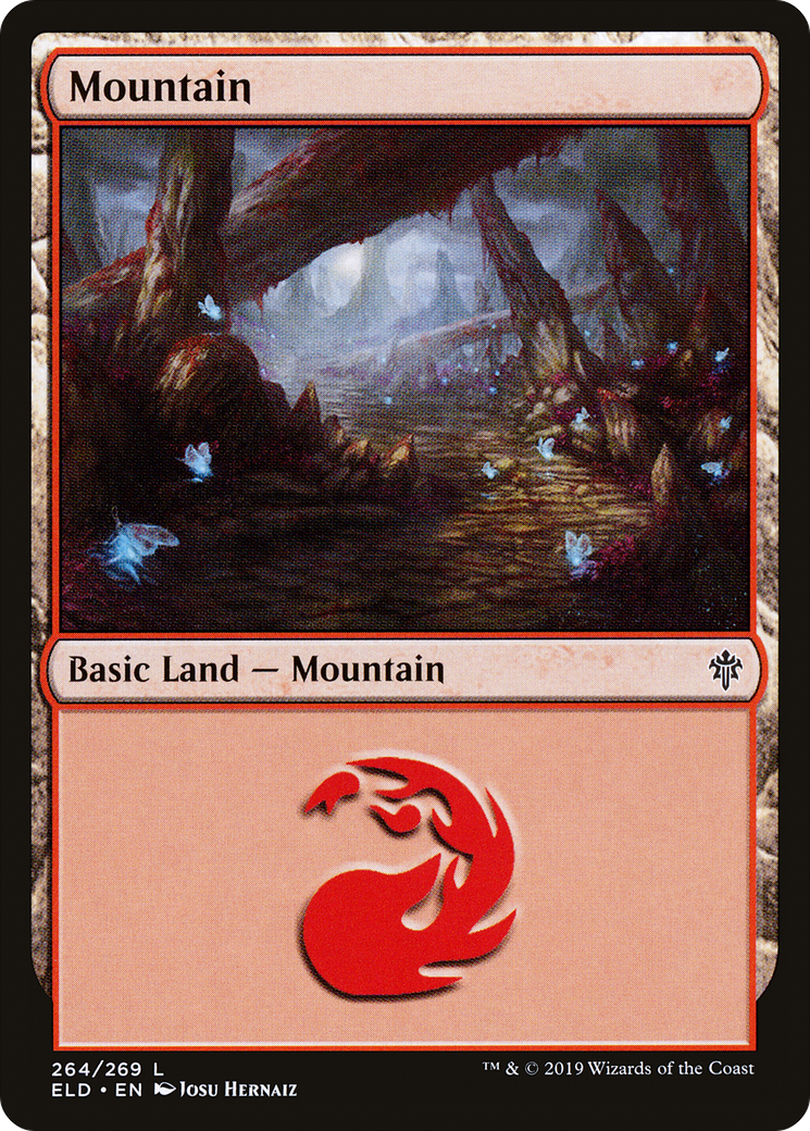Image of Mountain (264) (ELD-264) - Throne of Eldraine