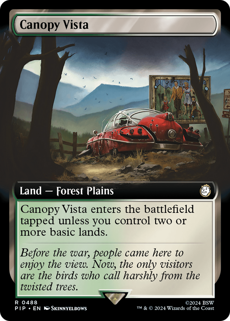 Image of Canopy Vista (Extended Art) (PIP-488) - Fallout: (Extended Art) Foil