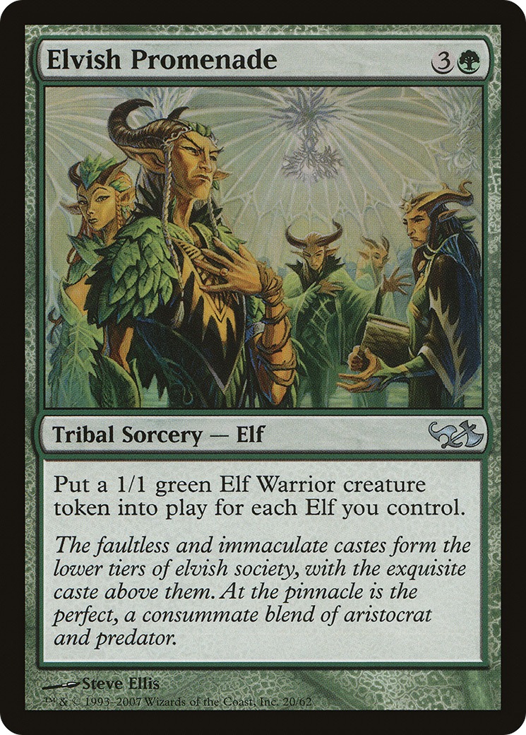 Image of Elvish Promenade (EVG-020) - Duel Decks: Elves vs. Goblins
