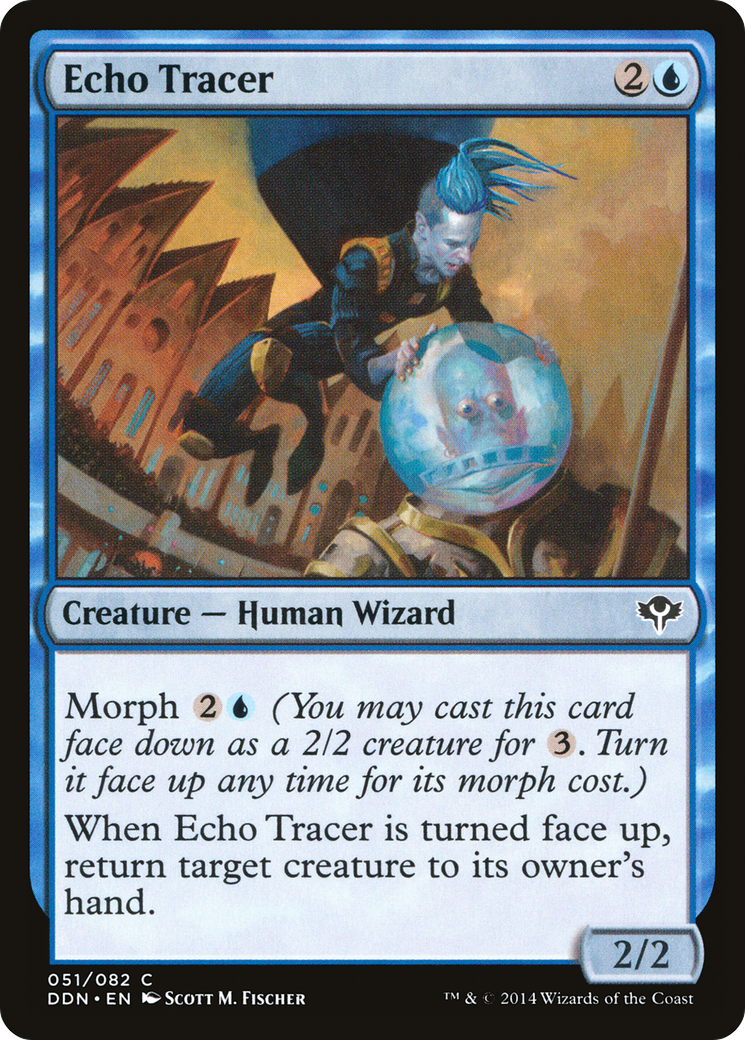 Image of Echo Tracer (DDN-051) - Duel Decks: Speed vs. Cunning