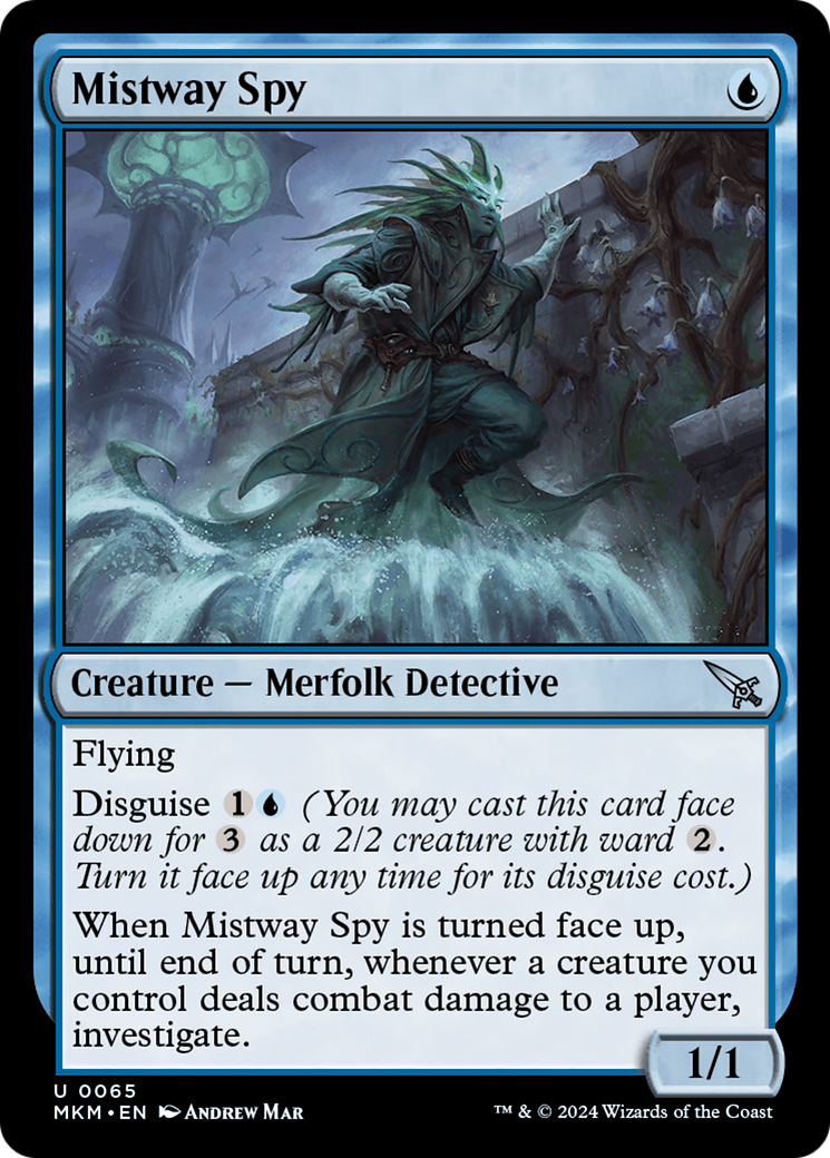Image of Mistway Spy (MKM-065) - Murders at Karlov Manor Foil