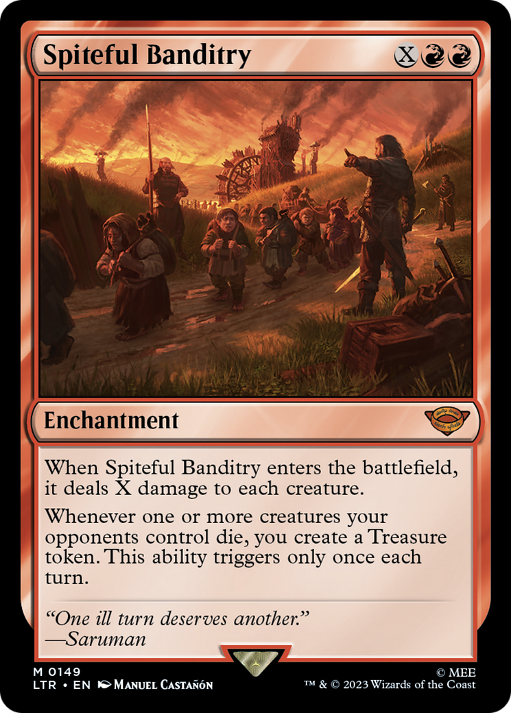 Image of Spiteful Banditry (LTR-149) - The Lord of the Rings: Tales of Middle-earth