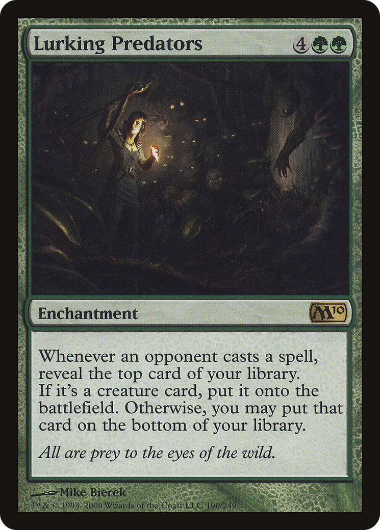 Image of Lurking Predators (M10-190) - Magic 2010