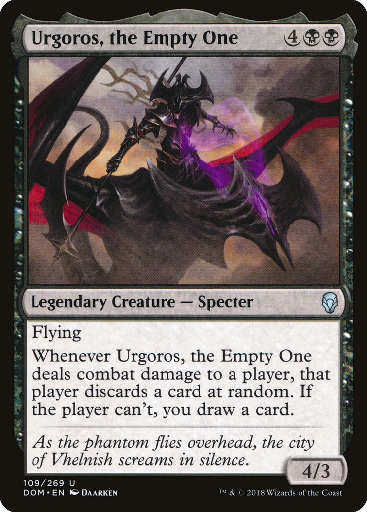 Image of Urgoros, the Empty One (DOM-109) - Dominaria
