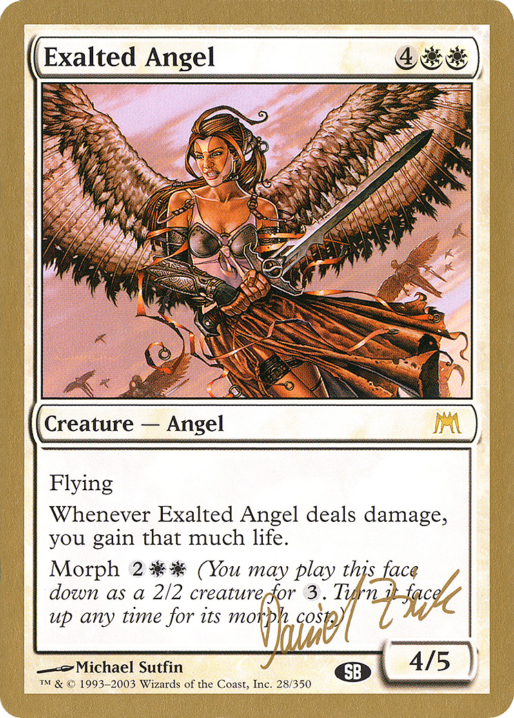 Image of Exalted Angel - 2003 Daniel Zink (ONS) (SB) (WCD-) - World Championship Decks 2003