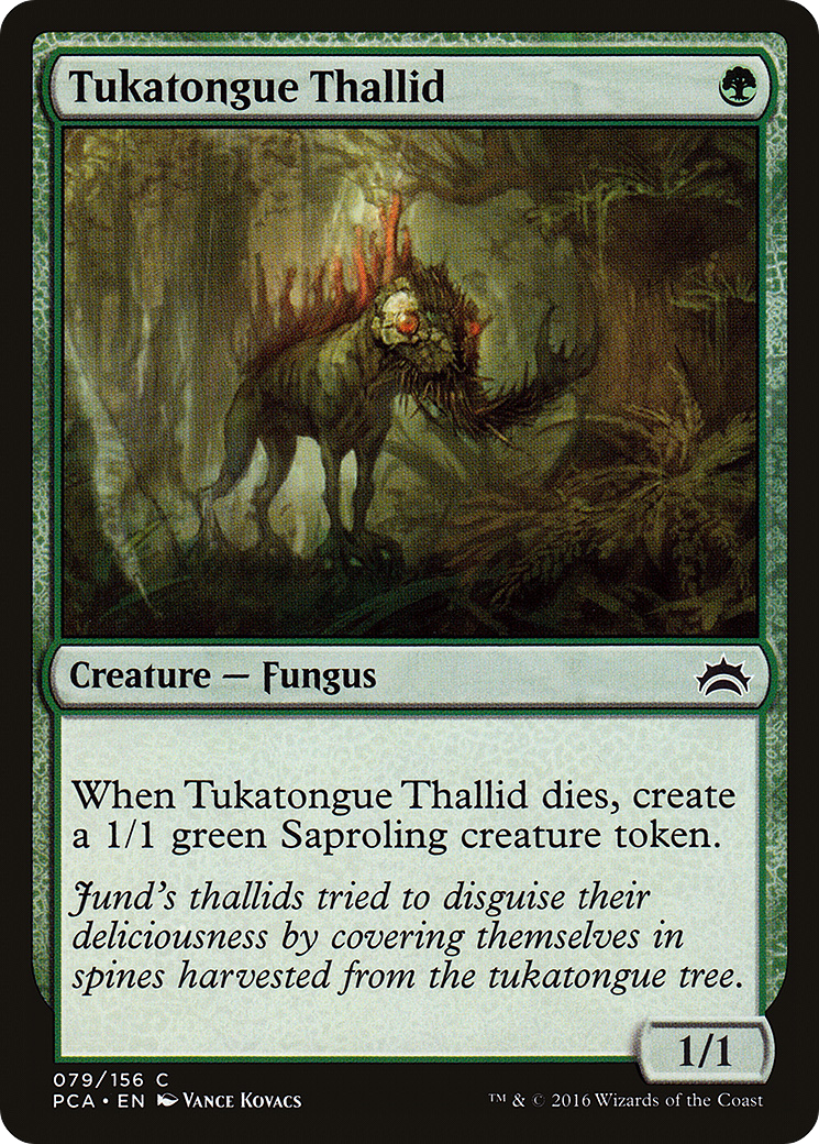 Image of Tukatongue Thallid (PCA-079) - Planechase Anthology