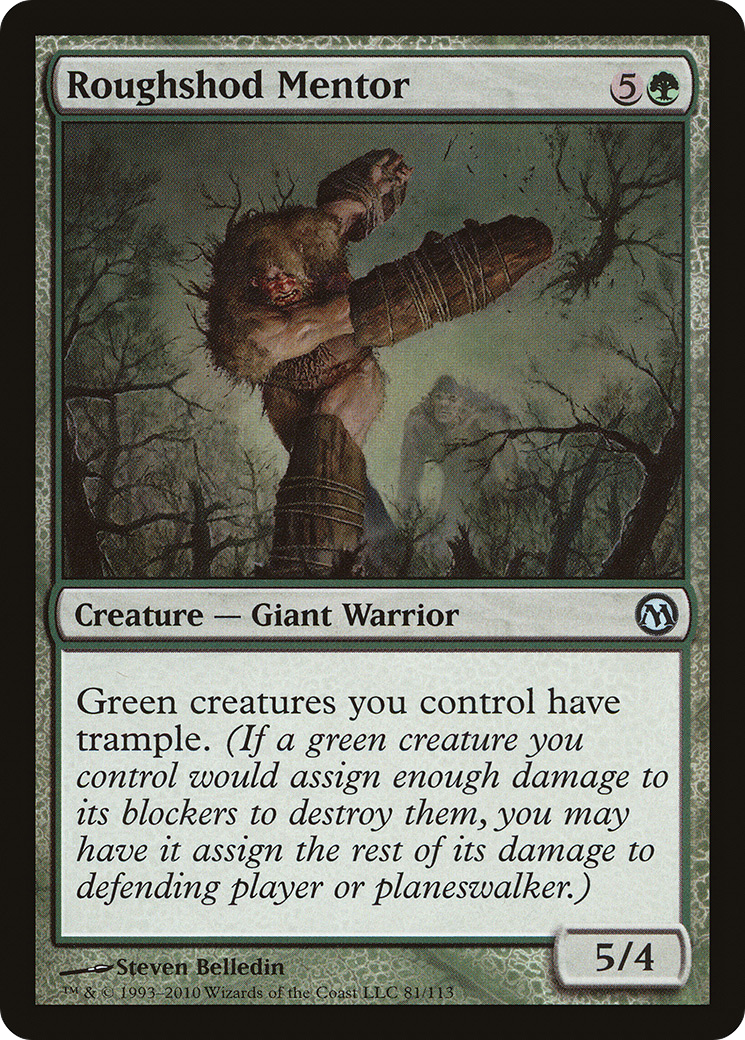 Image of Roughshod Mentor (DPA-081) - Duels of the Planeswalkers
