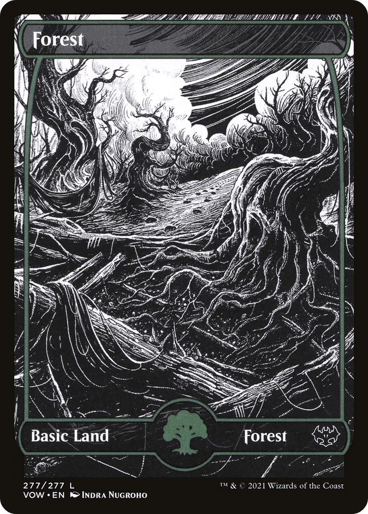 Image of Forest (277) (VOW-277) - Innistrad: Crimson Vow: (Showcase)