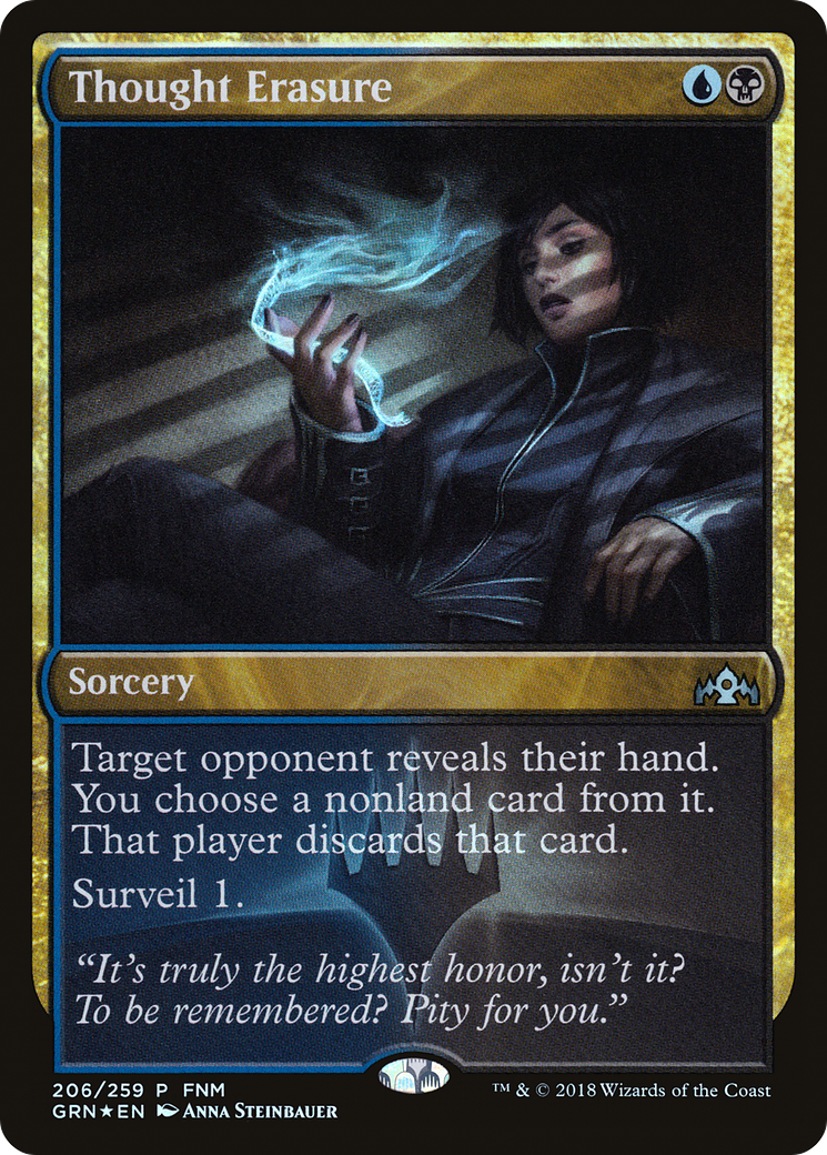 Image of Thought Erasure (FNM-206) - Guilds of Ravnica Promos Foil