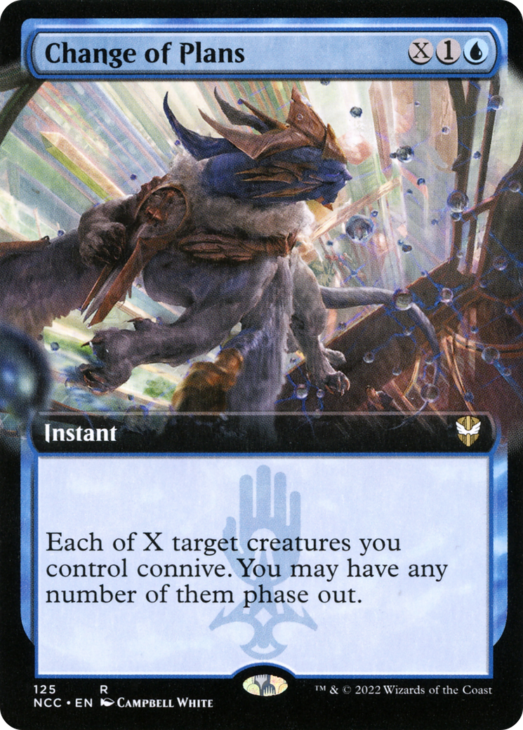 Image of Change of Plans (Extended Art) (NCC-125) - New Capenna Commander: (Extended Art)