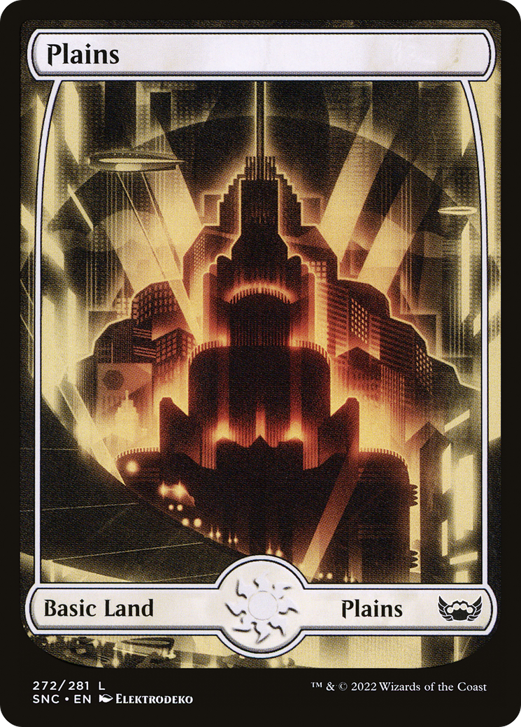 Image of Plains (272) (SNC-272) - Streets of New Capenna Foil