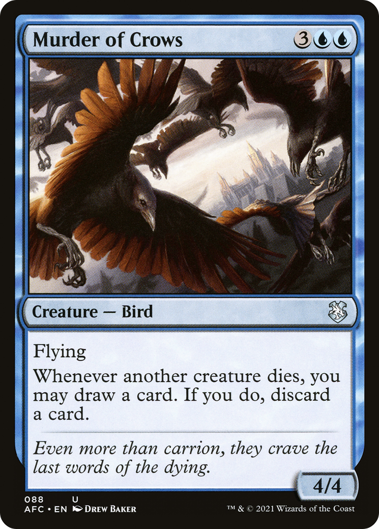 Image of Murder of Crows (AFC-088) - Forgotten Realms Commander