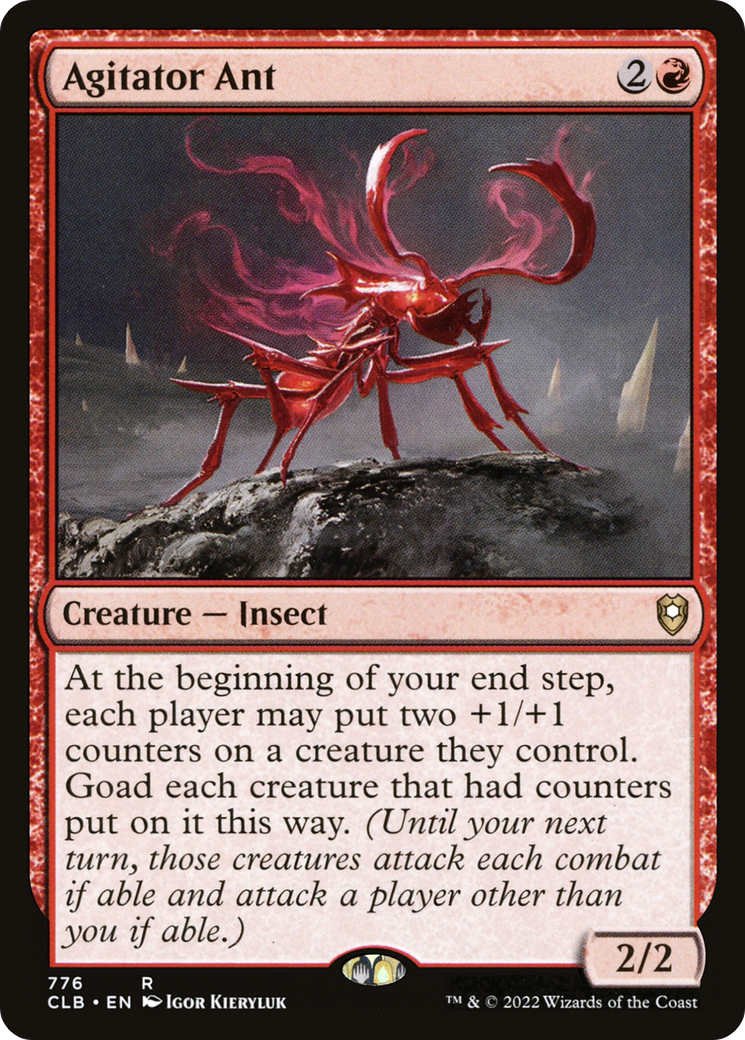 Image of Agitator Ant (CLB-776) - Commander Legends: Battle for Baldur's Gate
