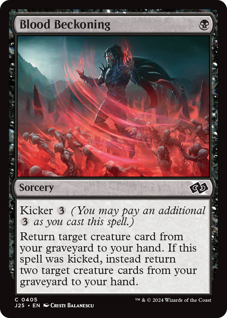 Image of Blood Beckoning (J25-405) - Foundations Jumpstart