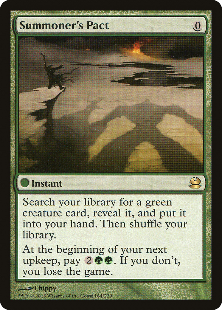 Image of Summoner's Pact (MMA-164) - Modern Masters Foil