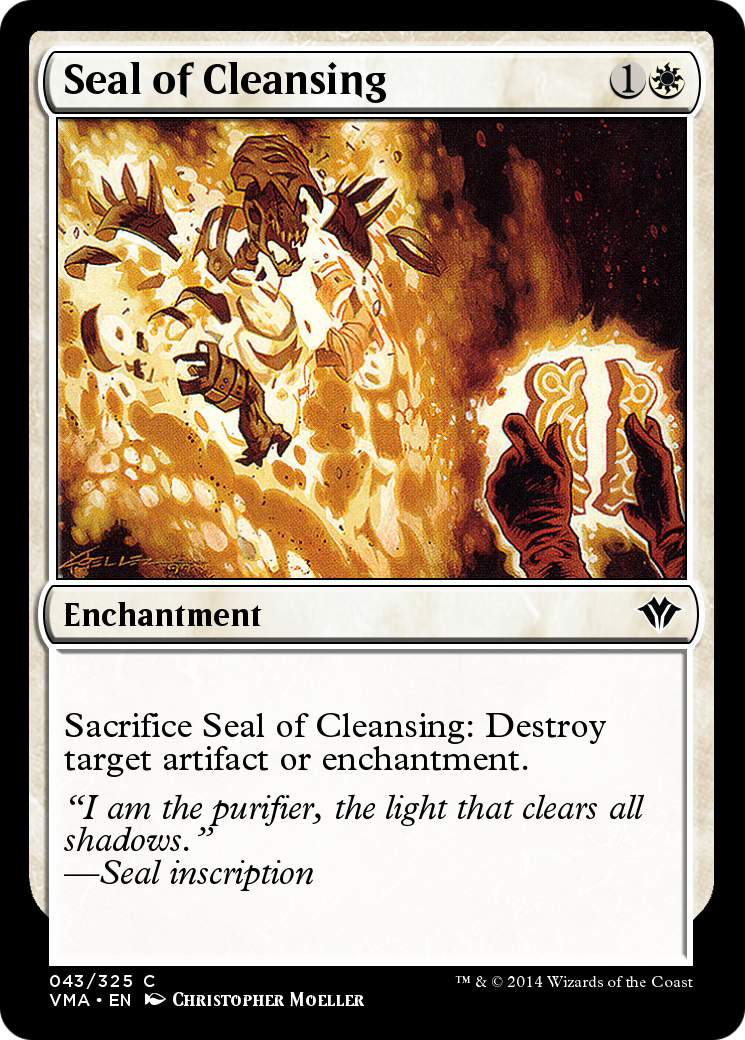 Image of Seal of Cleansing (VMA-043) - Vintage Masters