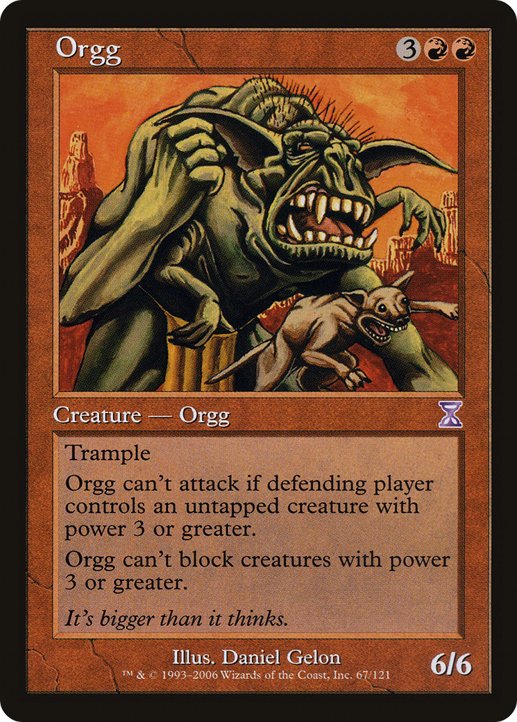 Image of Orgg (TSB-067) - Time Spiral Timeshifted Foil