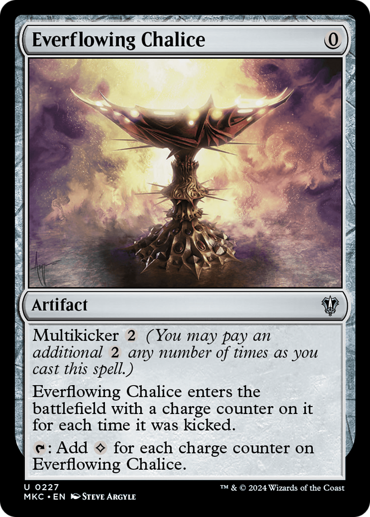 Image of Everflowing Chalice (MKC-227) - Murders at Karlov Manor Commander