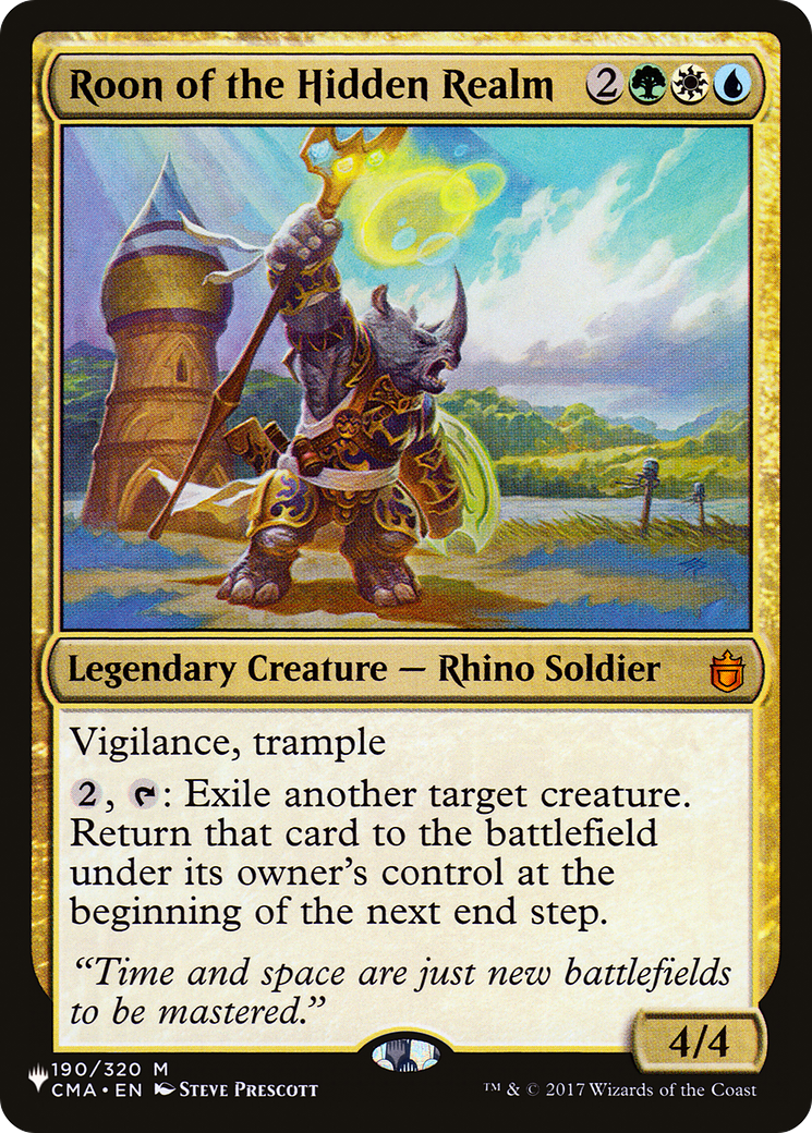Image of Roon of the Hidden Realm (LIST-CMA-190) - The List