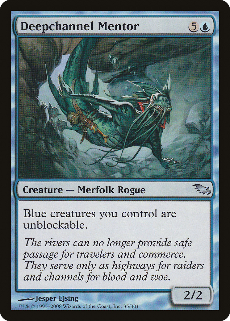 Image of Deepchannel Mentor (SHM-035) - Shadowmoor