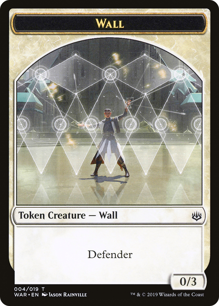 Image of Wall Token (WAR-004) - War of the Spark Tokens