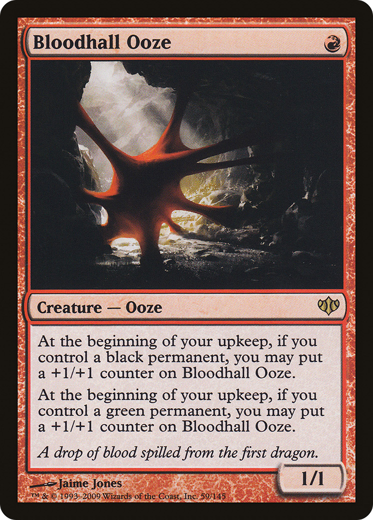 Image of Bloodhall Ooze (CON-059) - Conflux