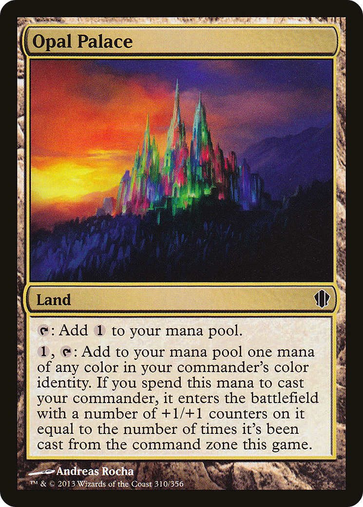 Image of Opal Palace (C13-310) - Commander 2013