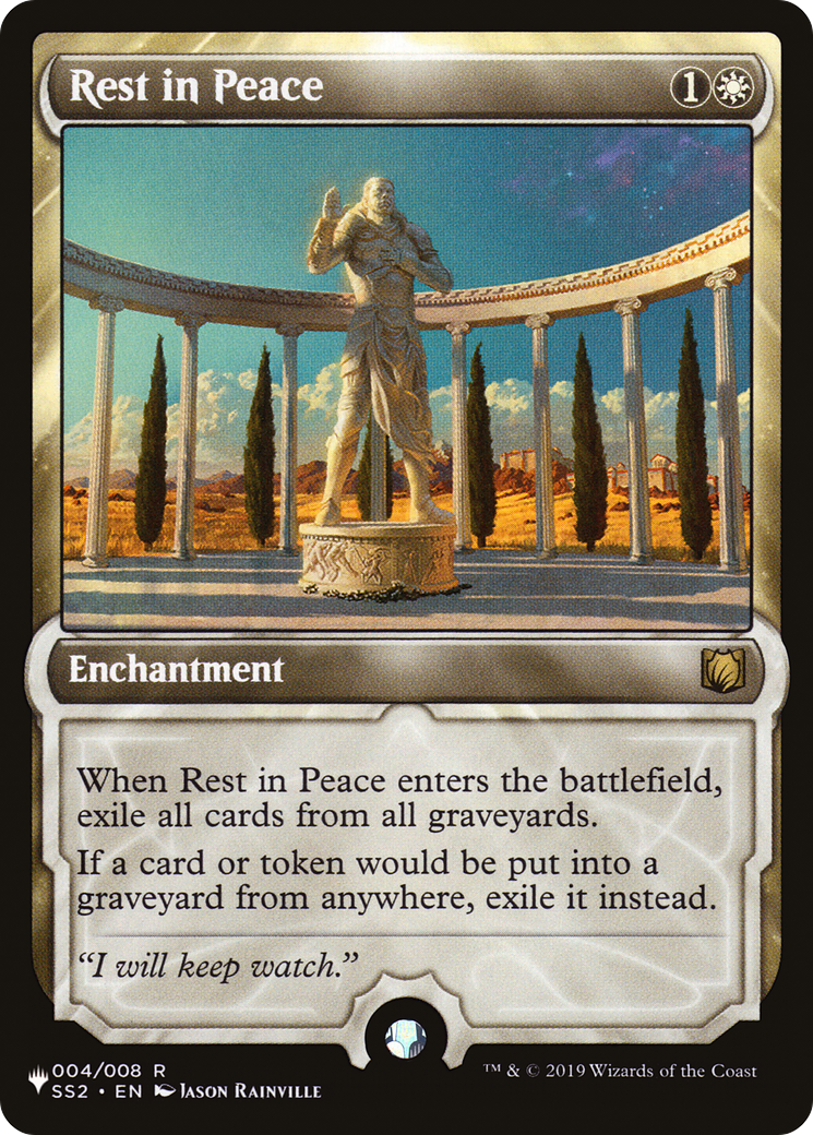 Image of Rest in Peace (LIST-004/008) - The List