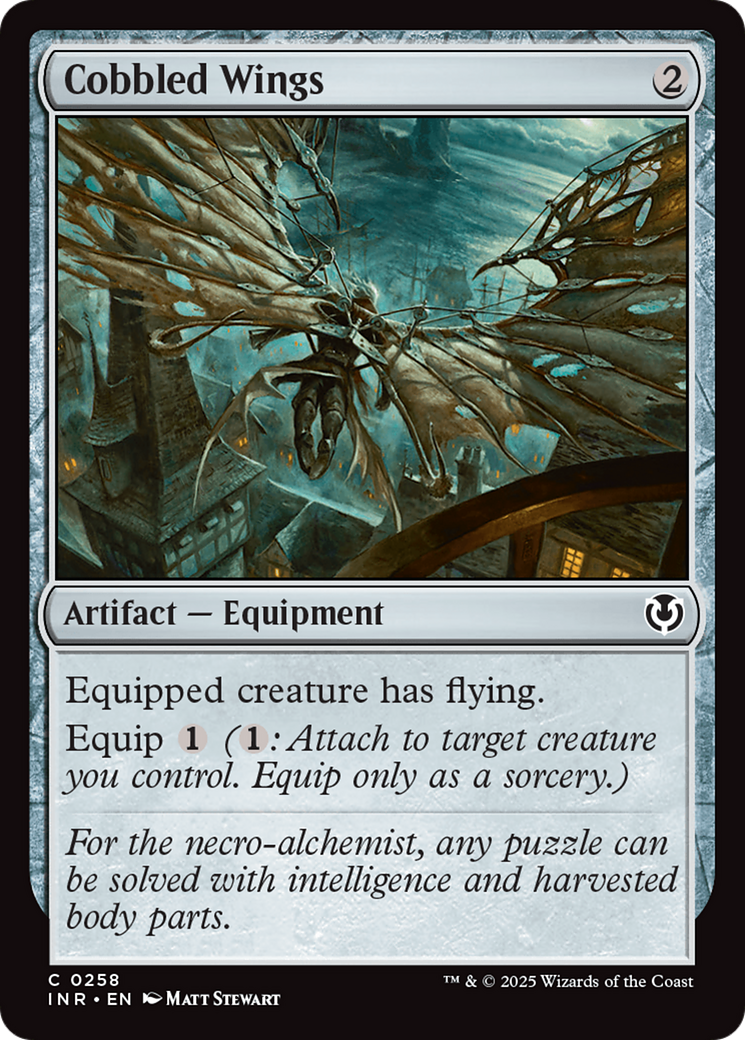 Image of Cobbled Wings (INR-258) - Innistrad Remastered Foil