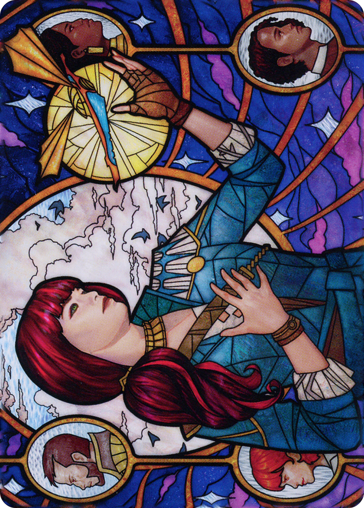 Image of Jhoira, Ageless Innovator // Jhoira, Ageless Innovator (ADMU-073) - Dominaria United Art Series (Borderless)