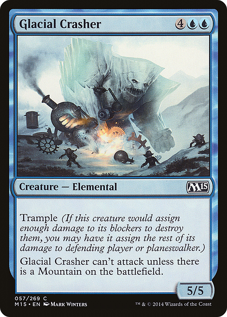 Image of Glacial Crasher (M15-057) - Magic 2015 Foil