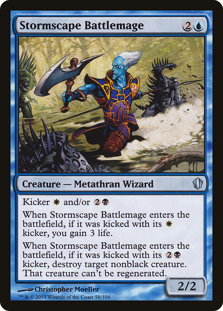 Image of Stormscape Battlemage (C13-058) - Commander 2013
