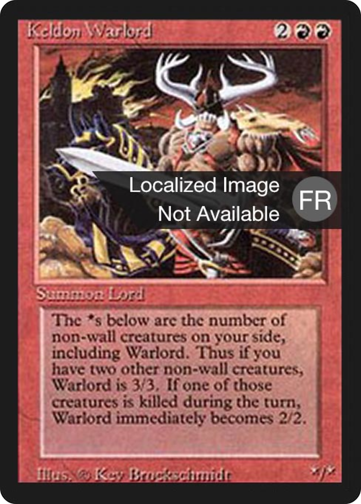 Image of Keldon Warlord (FBB-) - Foreign Black Border