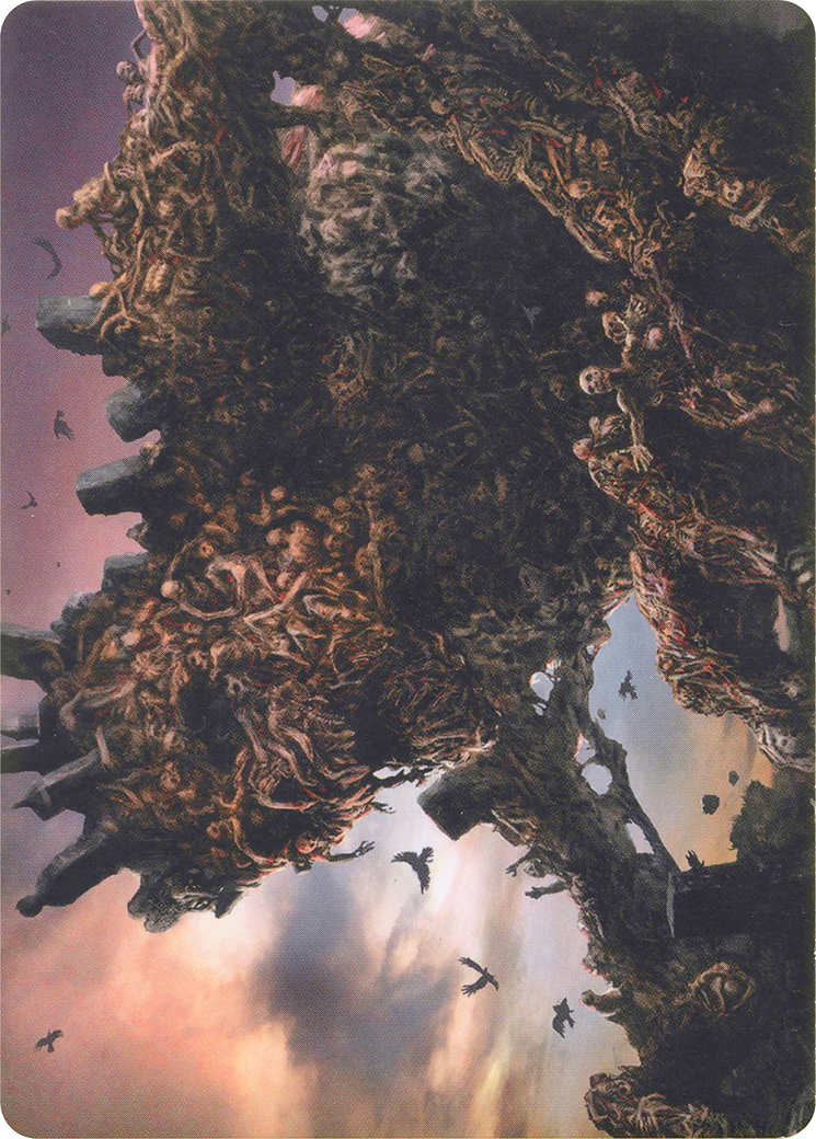 Image of Hogaak, Arisen Necropolis // Hogaak, Arisen Necropolis (AMH1-042) - Modern Horizons Art Series (Borderless)
