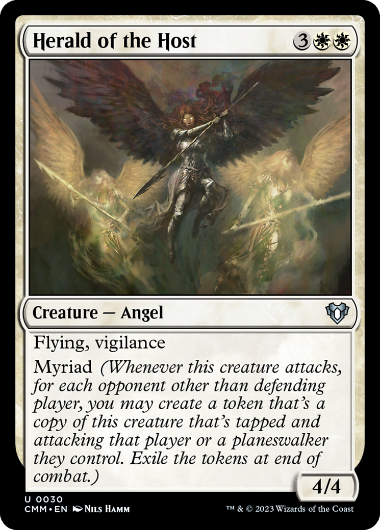 Image of Herald of the Host (CMM-030) - Commander Masters