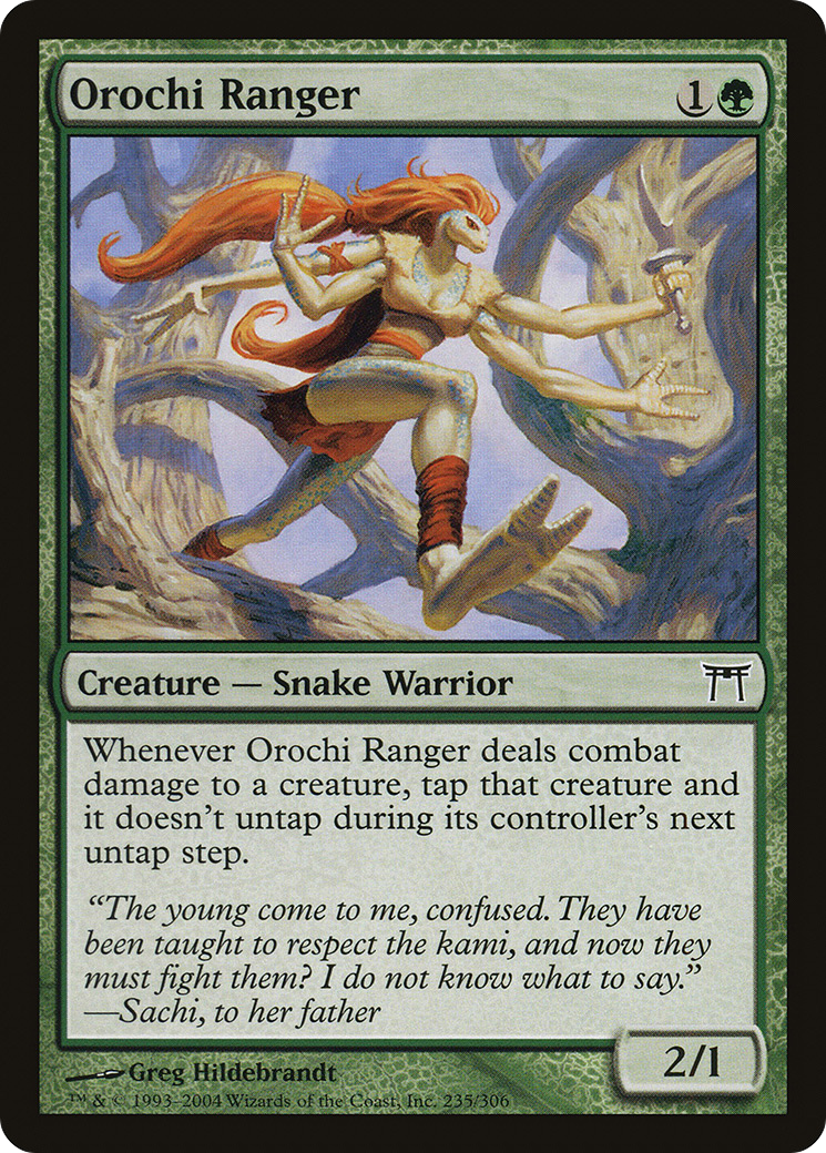 Image of Orochi Ranger (CHK-235) - Champions of Kamigawa