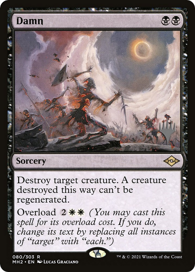 Image of Damn (PPMKM-80P) - Modern Horizons 2 Promos