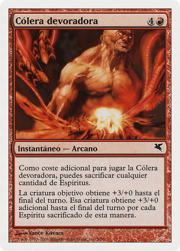 Image of Devouring Rage (Spanish) - 