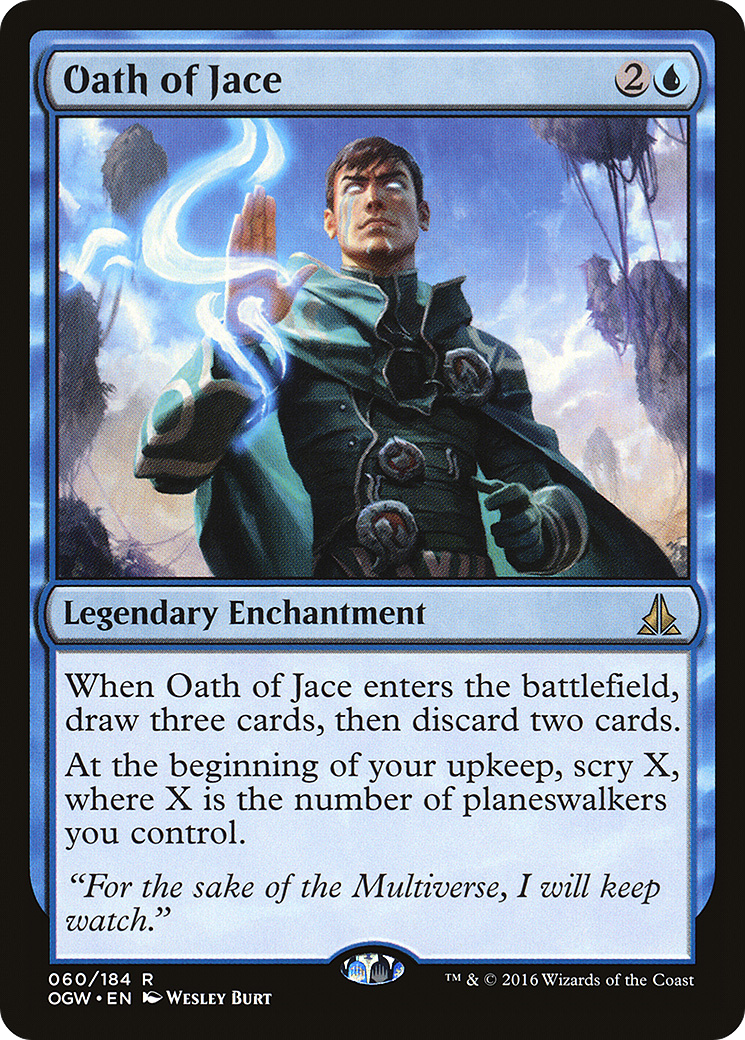 Image of Oath of Jace (OGW-060) - Oath of the Gatewatch