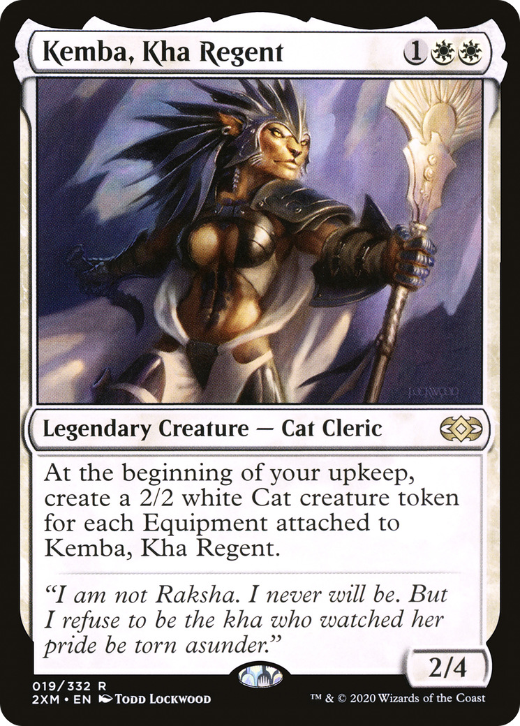 Image of Kemba, Kha Regent (2XM-019) - Double Masters Foil